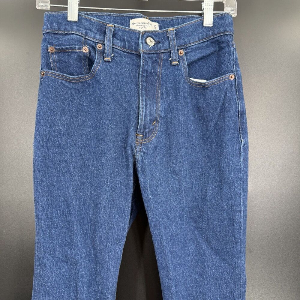 Abercrombie & Fitch The Vintage High Rise Flare Jeans Size 25 0R